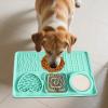 Pet Licking Mat, 11.81 x 7.87 in, Suction-Cup Slow-Feeding Mat view 3