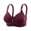 Women's Full-Coverage Wireless Seamless Smoothing Plus-Size Push-Up Comfort T-Shirt Bras for Seniors view 1