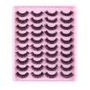 False Eyelashes with Natural-Looking Synthetic Volume, 20 Pairs, Thick Lashes, Natural Curl (C, One Size) view 1