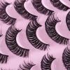 False Eyelashes with Natural-Looking Synthetic Volume, 20 Pairs, Thick Lashes, Natural Curl (C, One Size) view 2