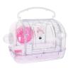 Luxshiny Small Transparent Plastic Hamster Carrier with Handle view 1