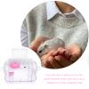 Luxshiny Small Transparent Plastic Hamster Carrier with Handle view 3