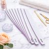 50 Double-Sided Half-Moon Nail Files, 180/240 Grit view 2