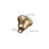 SHINEOFI 60 Small Rustic Metal Bells for Pet Collars view 2