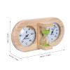 GLEAVI Sauna Hygrometer with 15-Minute Hourglass view 2