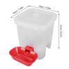 Oreilet Automatic Pet Water Dispenser, Continuous Circulation System Without Electricity for Cats, Dogs, and Poultry view 3