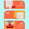 Oreilet Automatic Pet Water Dispenser, Continuous Circulation System Without Electricity for Cats, Dogs, and Poultry view 4