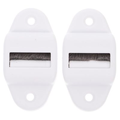 Beavorty 2-Pack Small Plastic Guide Rollers with 23mm for Blinds and Curtains