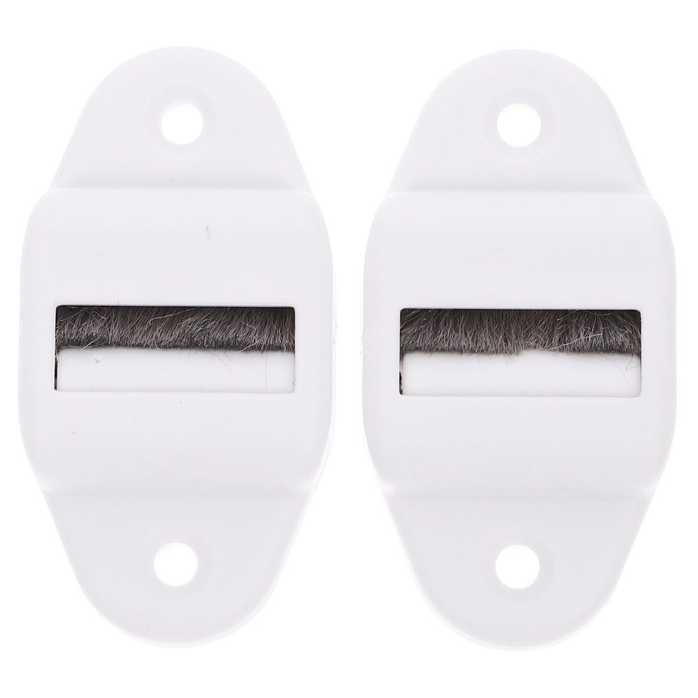 Beavorty 2-Pack Small Plastic Guide Rollers with 23mm for Blinds and Curtains