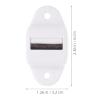 Beavorty 2-Pack Small Plastic Guide Rollers with 23mm for Blinds and Curtains view 2