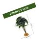 YARNOW Artificial Reptile Terrarium Plants, Green Plastic and Resin Decor view 2