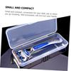 Lurrose 10-Piece Transparent Plastic Razor Travel Cases view 3