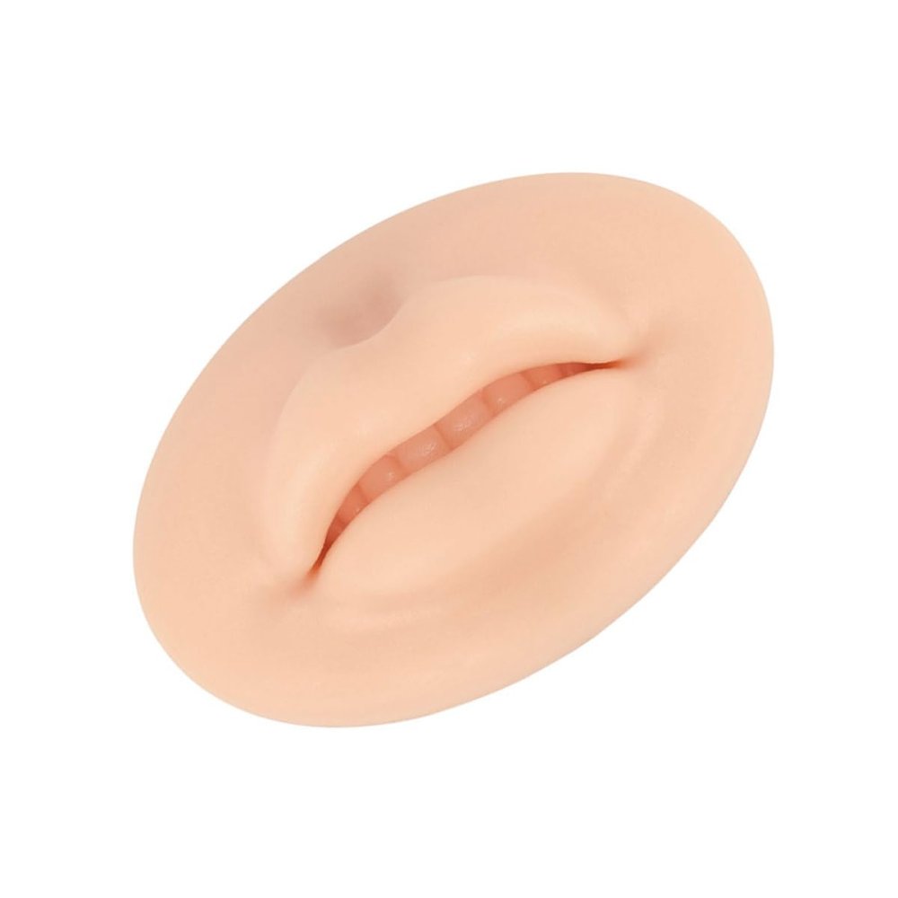 Amosfun Silicone Lip Practice Tattoo