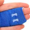 LALADEFIEE 50-Pack Plastic Bandage Clips, Small Elastic Fasteners, Transparent/Semi-Transparent view 4