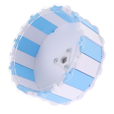 FRCOLOR Quiet Hamster Wheel in Blue Plastic