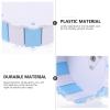 FRCOLOR Quiet Hamster Wheel in Blue Plastic view 3