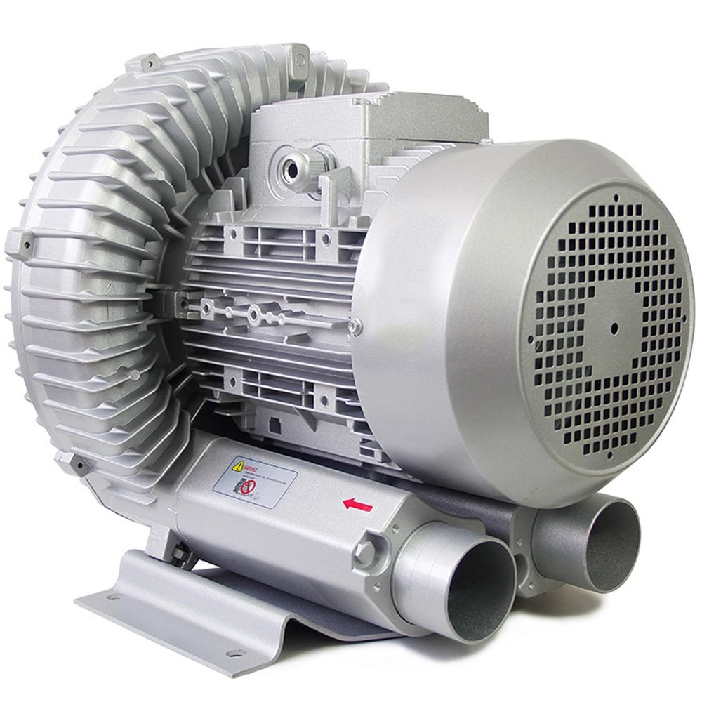 High-Pressure Vortex Ring Blower, 1201500 W, for Wastewater Aeration and Aquariums, Aluminum Alloy, 220 V