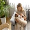 Motherhood Ergonomic Nursing Pillow, OEKO-TEX Standard 100 (Warm Beige) view 4