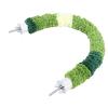 OVAQUIXI Handwoven U-Shaped Fleece Bird Perch view 1