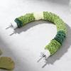 OVAQUIXI Handwoven U-Shaped Fleece Bird Perch view 4
