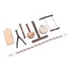 OVAQUIXI Applewood Bird Play Set for Small, Medium, and Large Parrots view 2