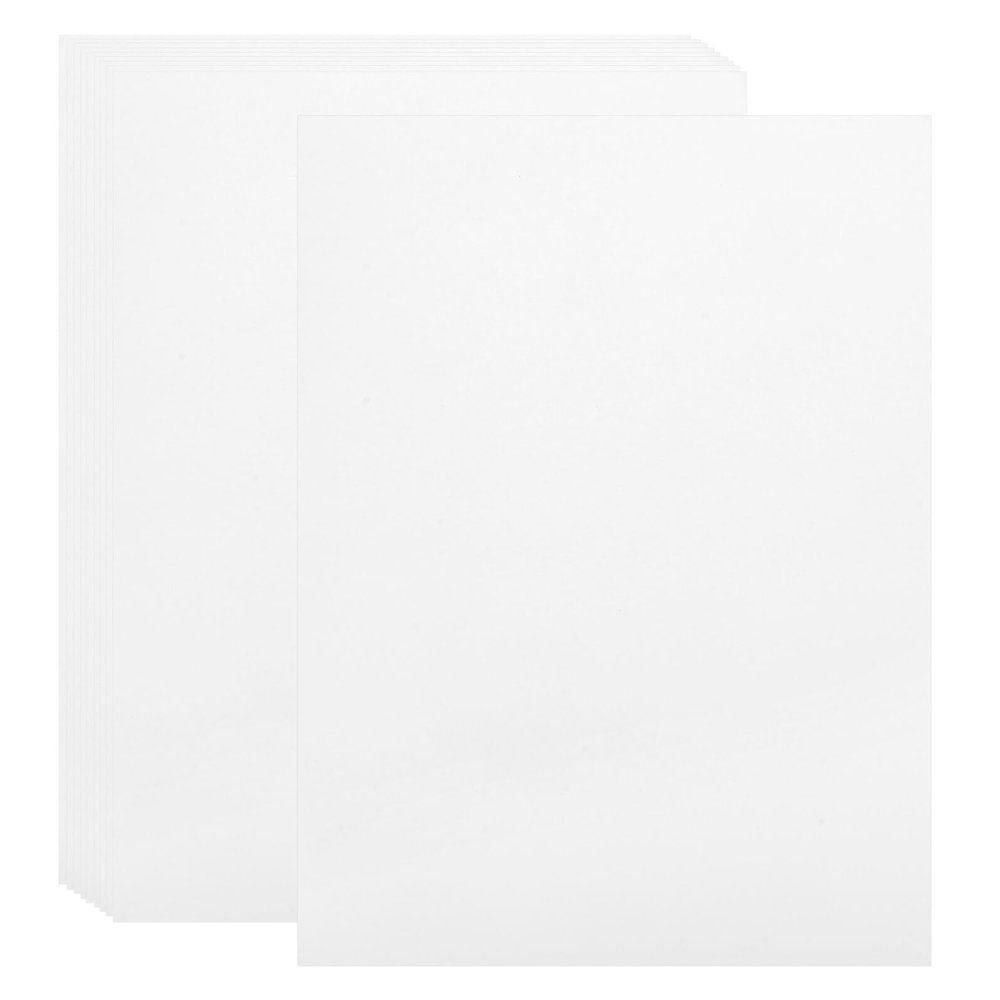 FONDOTIN 20 Sheets Blank White Braille Writing Paper