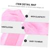 Milisten Cat Muzzle, Bite-Resistant, Breathable Polyester, Pink view 3