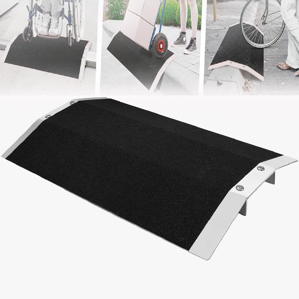 Non-Slip Wheelchair Ramp, 300 kg Capacity for Easy Access
