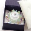 Lurrose Crystal Nail Cup with Lid, Lotus Shape, for Mixing Acrylic Liquid and Powder view 4