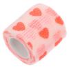 BESTOMZ Self-Adhesive Pet Bandage 5cm X 4.5m Elastic with Heart Pattern view 1