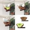 Greabuy Natural Bird Nest Resting Perch for Small Parrots view 2