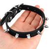 GLEAVI Adjustable Studded Leather Dog Collar for Cats and Small Dogs view 4