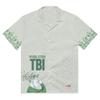 ILLTOCHILL TBI Button-Front Shirt for Traumatic Brain Injuries, Unisex, White, XXL view 1