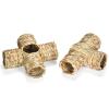 Woven Natural Grass Tunnel House for Small Animals view 2