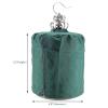 Bird Cage Cover, Parrot Cage Protection Cloth, Windproof, Sunproof, Rainproof, Washable, Classic, Round, Curved, for Good Night, Green view 4