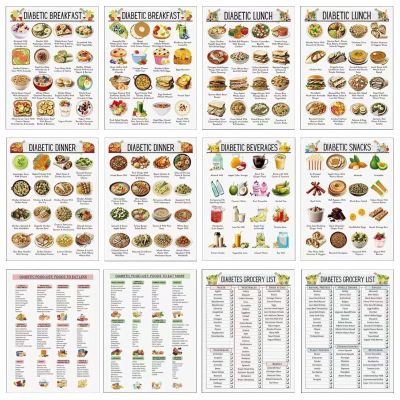 Low-Sugar Food List, 12-Piece Low-Carb Guide