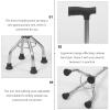 Slip-Resistant Aluminum Alloy Quad Cane view 3