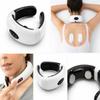 Electric EMS Massager for Neck, Back & Shoulders, 6 Modes, 16 Intensities, White/Black view 3