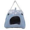 HOMSFOU Cozy Small Animal Hammock, Fabric and Foam, for Hamsters and Guinea Pigs view 1