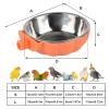 Hanging Bird Feeder Bowl for Parakeets view 2