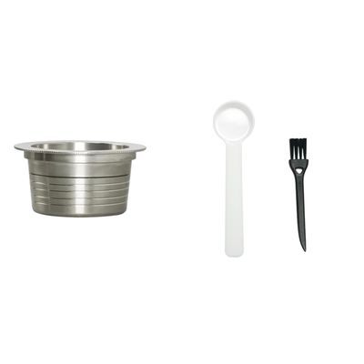 XAGMODSHN Durable Stainless Steel Coffee Capsule Filter Basket, Generic Fit, Rust-Resistant Design for Espresso Machines