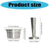 XAGMODSHN Durable Stainless Steel Coffee Capsule Filter Basket, Generic Fit, Rust-Resistant Design for Espresso Machines view 4