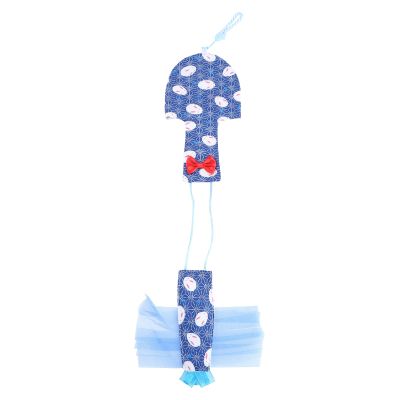 Mikikit Reusable Parrot Diaper in Blue