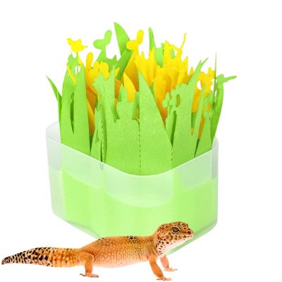 Reptile Humidifier with Decorative Plants