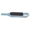 DEARMAMY Double-Sided Blue Silicone Foot Exfoliating Brush with Non-Slip Handle view 1