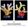 Toyvian 5-Piece Resin Aquarium Coral Ornaments view 3
