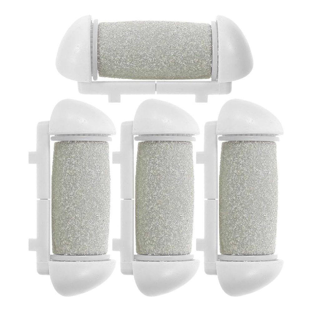 HOMSFOU Replacement Rollers for Electric Callus Removers, 4 Pieces