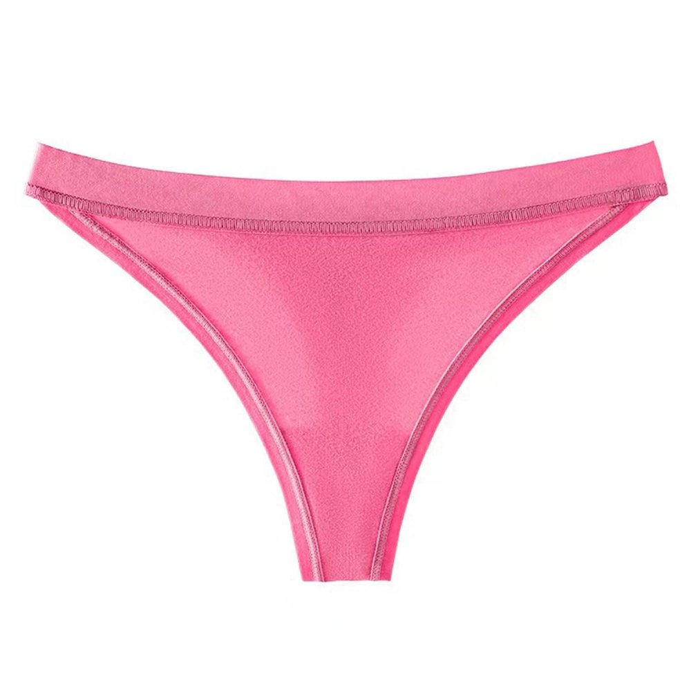 Generic Women's Thong Multipack - Seamless Look with Flat Edges | Stretch Thong Underwear for an Invisible Look