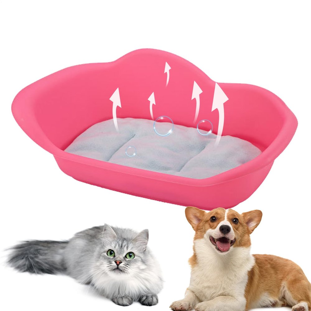 Dog Whelping Box PP Resin 59.8 x 39 x 22.8 cm
