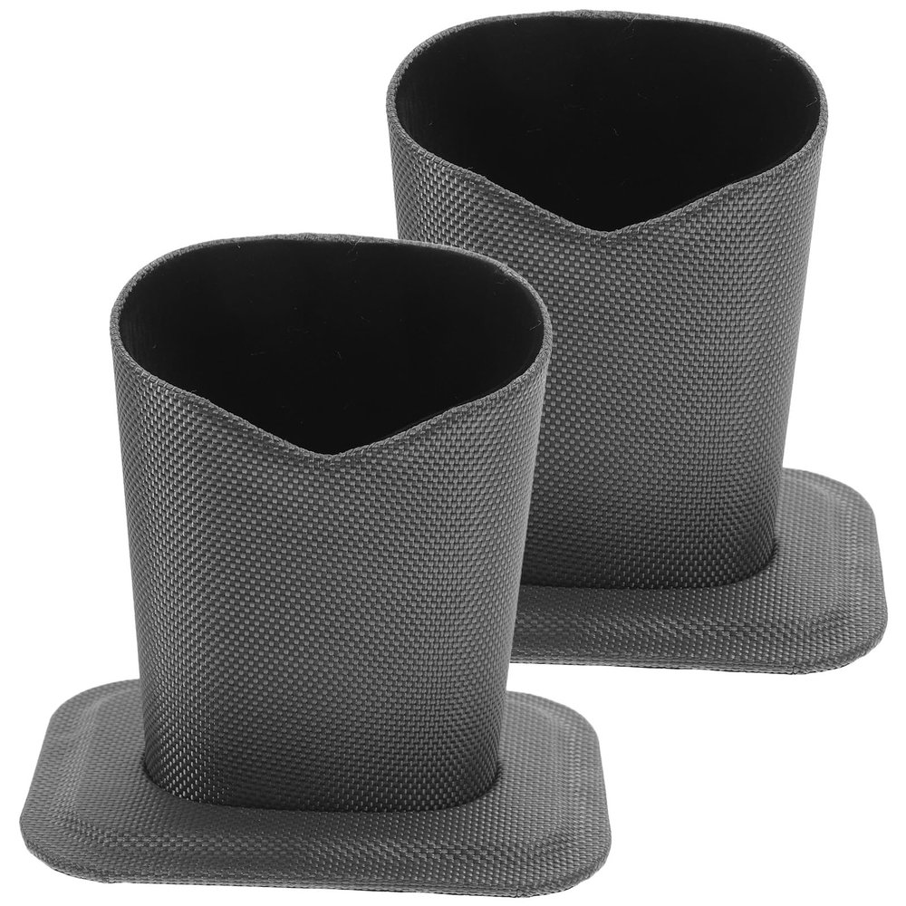 SHINEOFI Minimalist Fabric Sunglasses Holder, 2-Piece Set